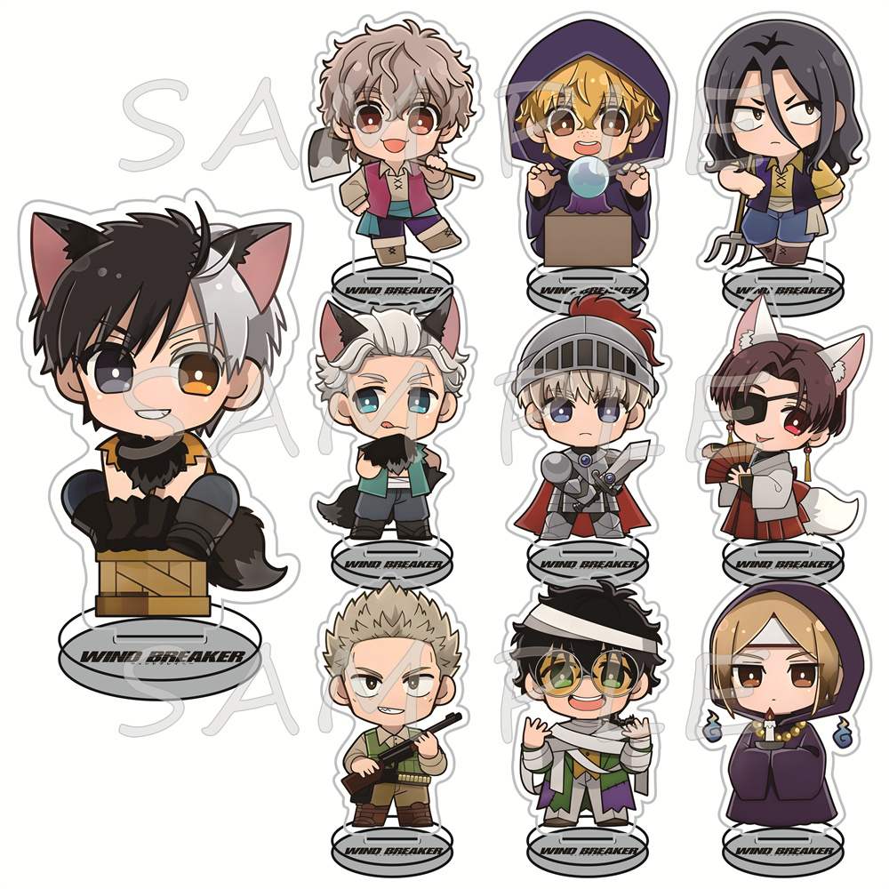 Windbreaker Anime Merchandise - Figurines en acrylique WIND BREAKER de