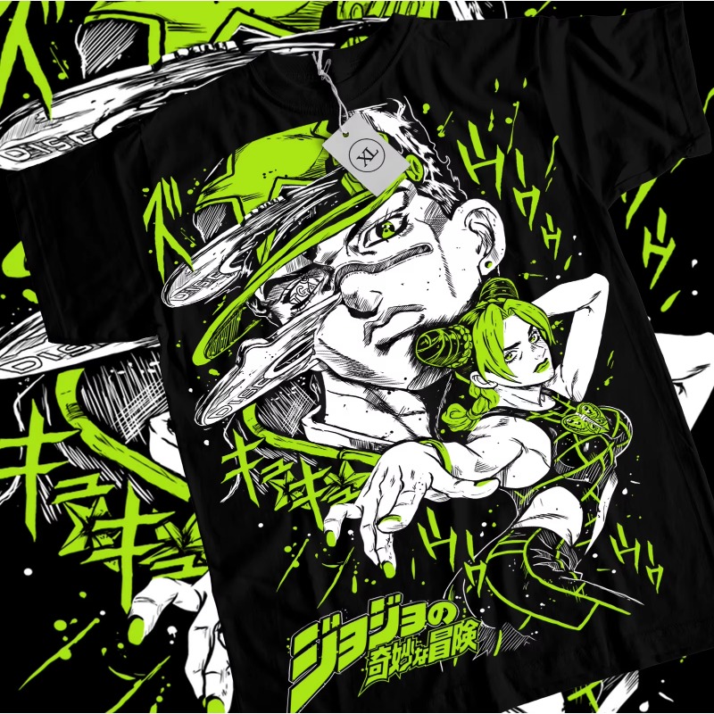 Jojo Anime Merchandise - Tendance été 2025 Cosplay neutre noir