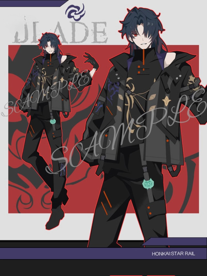 Windbreaker Anime Merchandise - Anime Honkai: Star Rail Cosplay Blade