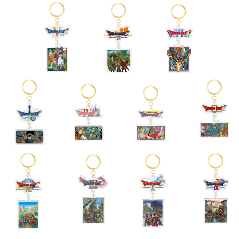 Frieren Anime Merchandise - Porte-clés en acrylique de 6 cm