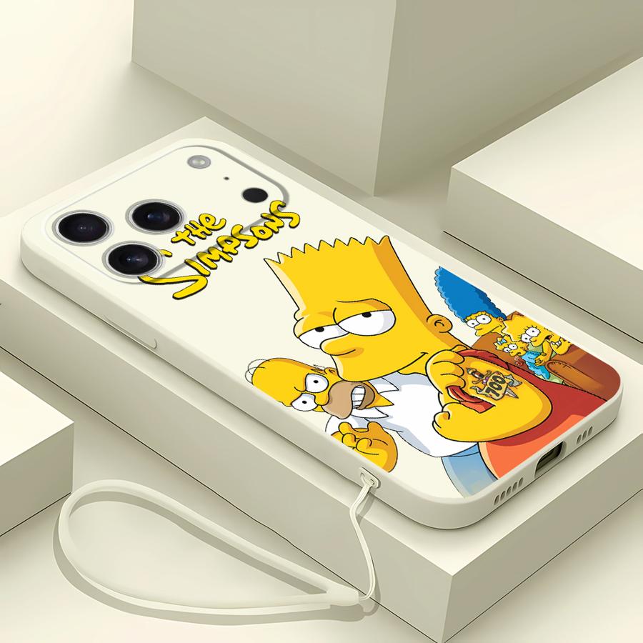 Coque de téléphone rouge Bart  - Lanyard Anime Logo avis et prix