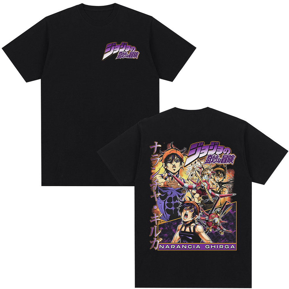 Nouveau T-shirt Anime JoJo Biz - Jojo Anime Merchandise avis et prix