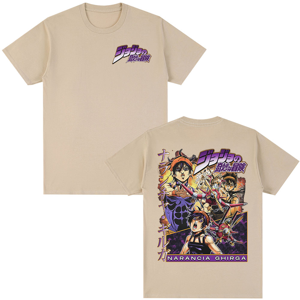 Nouveau T-shirt Anime JoJo Biz - Jojo Anime Merchandise avis et prix