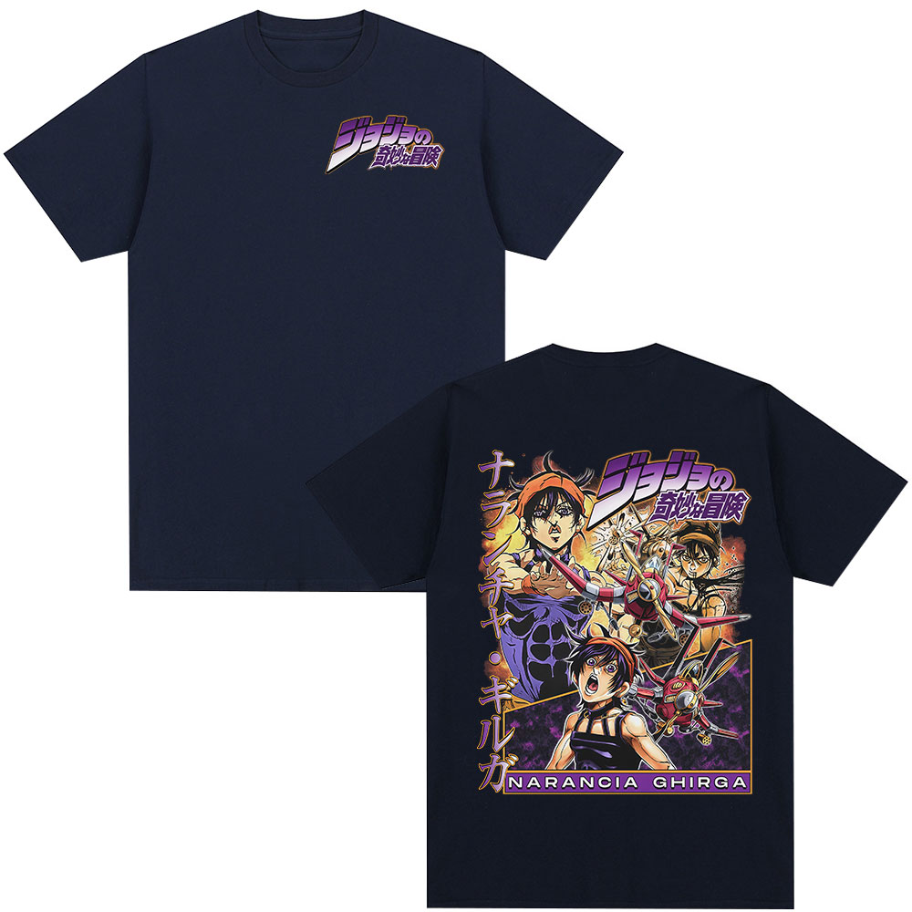 Nouveau T-shirt Anime JoJo Biz - Jojo Anime Merchandise avis et prix