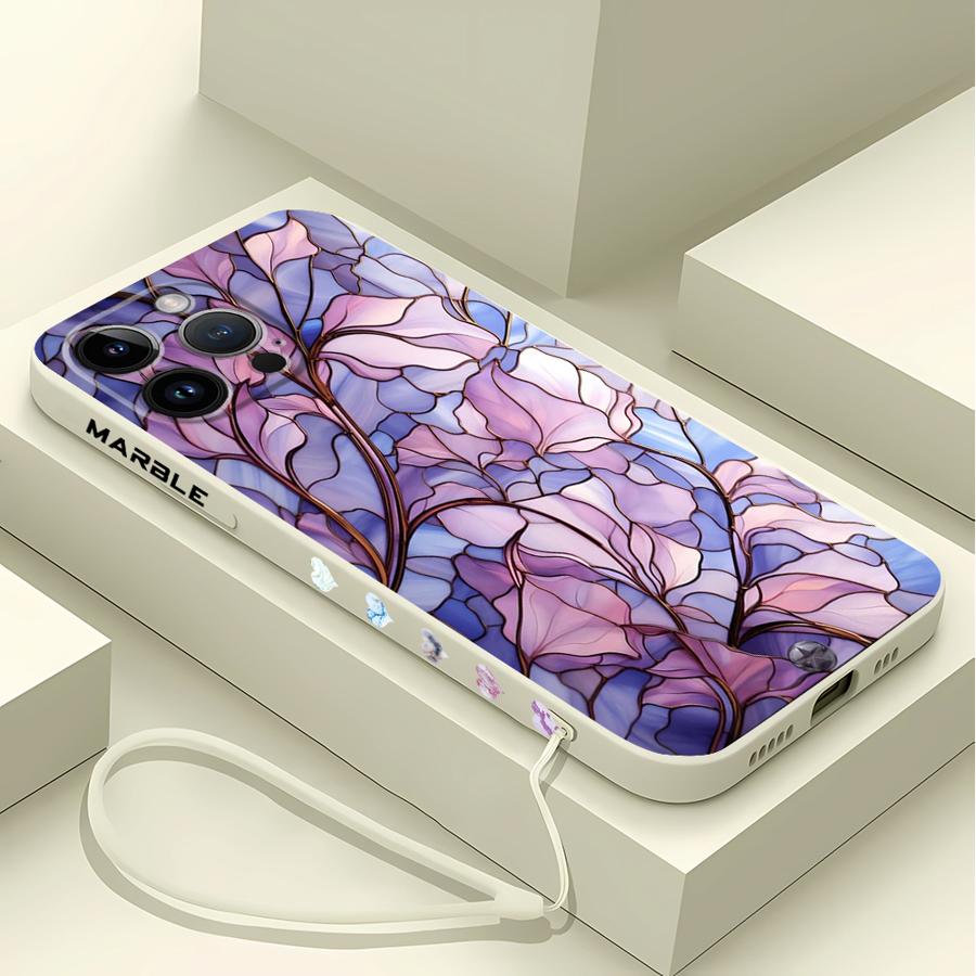 Coque de téléphone en marbre à - Lanyard Anime Logo avis et prix