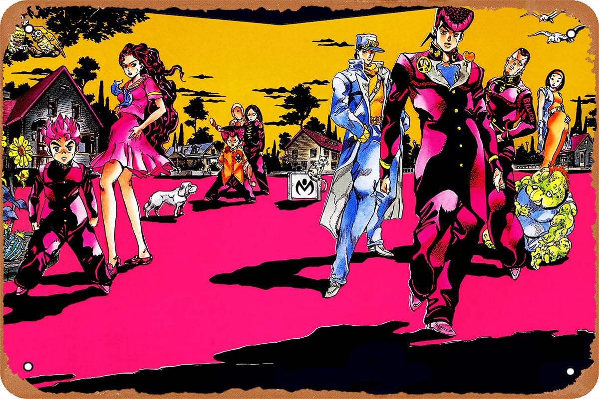 Affiche de dessin animé JoJos  - Anime Merchandise Posters avis et prix