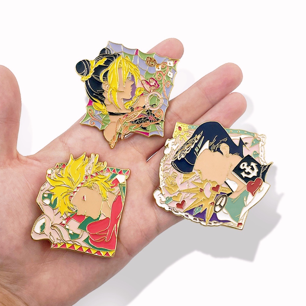 Broche en émail Anime Jojoives - Jojo Anime Merchandise avis et prix
