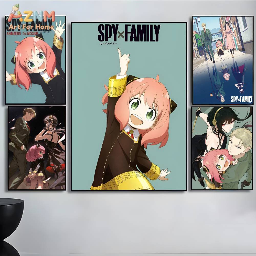 AZNM Spy x Family Anime Canvas - Anime Merchandise Posters avis et prix