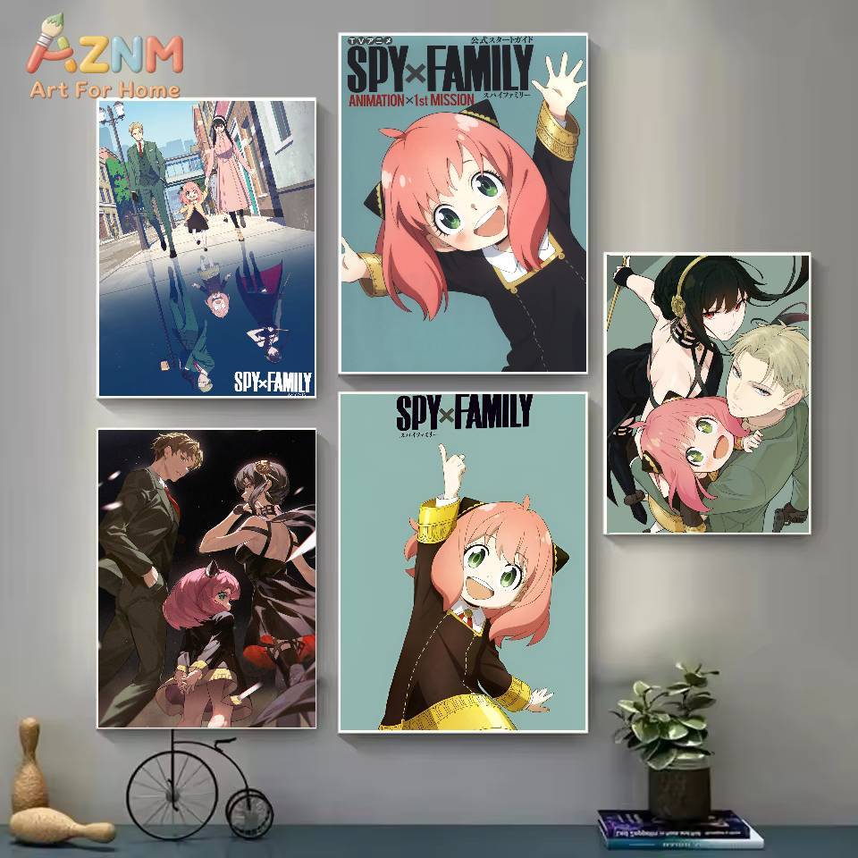 AZNM Spy x Family Anime Canvas - Anime Merchandise Posters avis et prix
