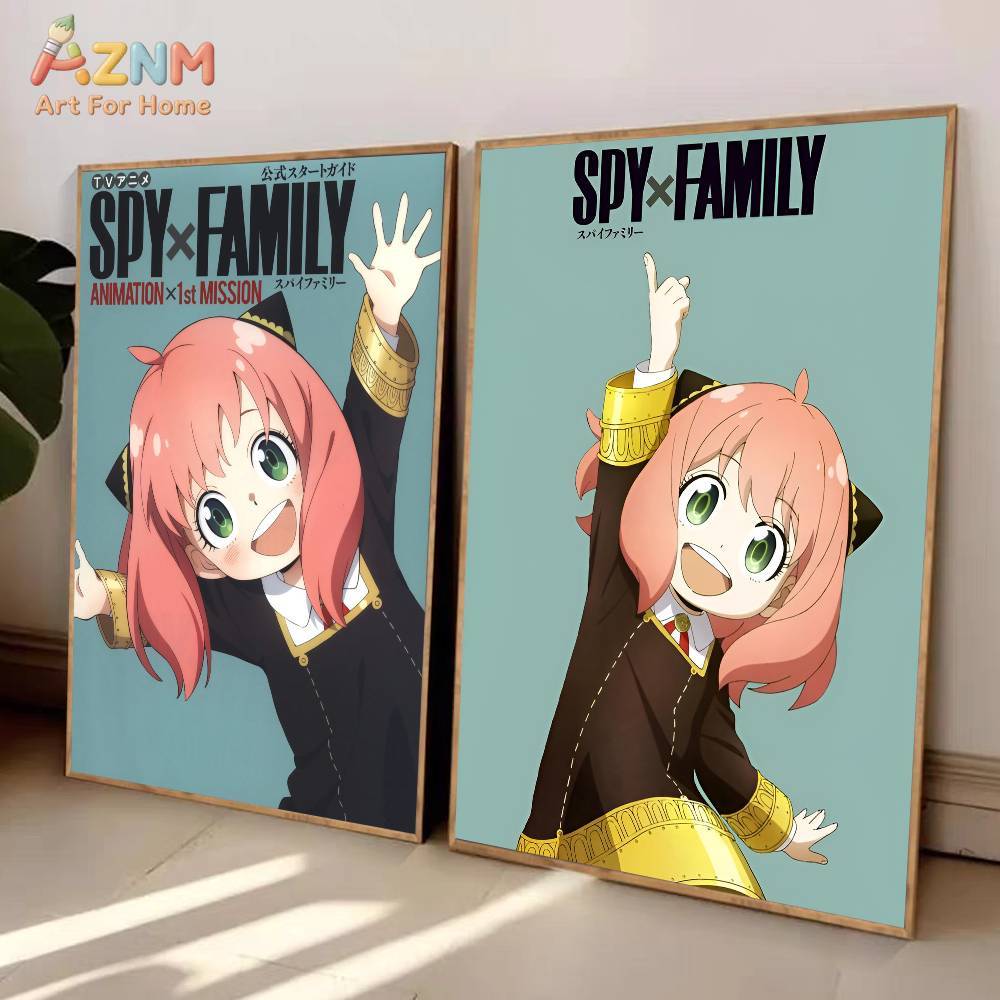 AZNM Spy x Family Anime Canvas - Anime Merchandise Posters avis et prix