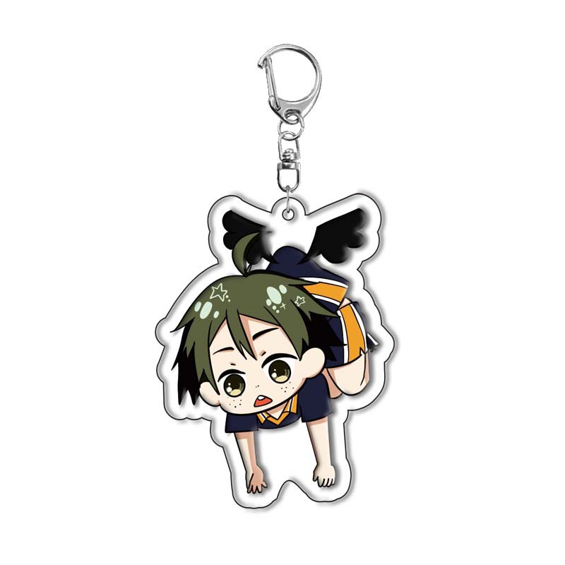 Haikyuu!! Porte-clés en acryli - Anime Merchandise Keychains avis et prix