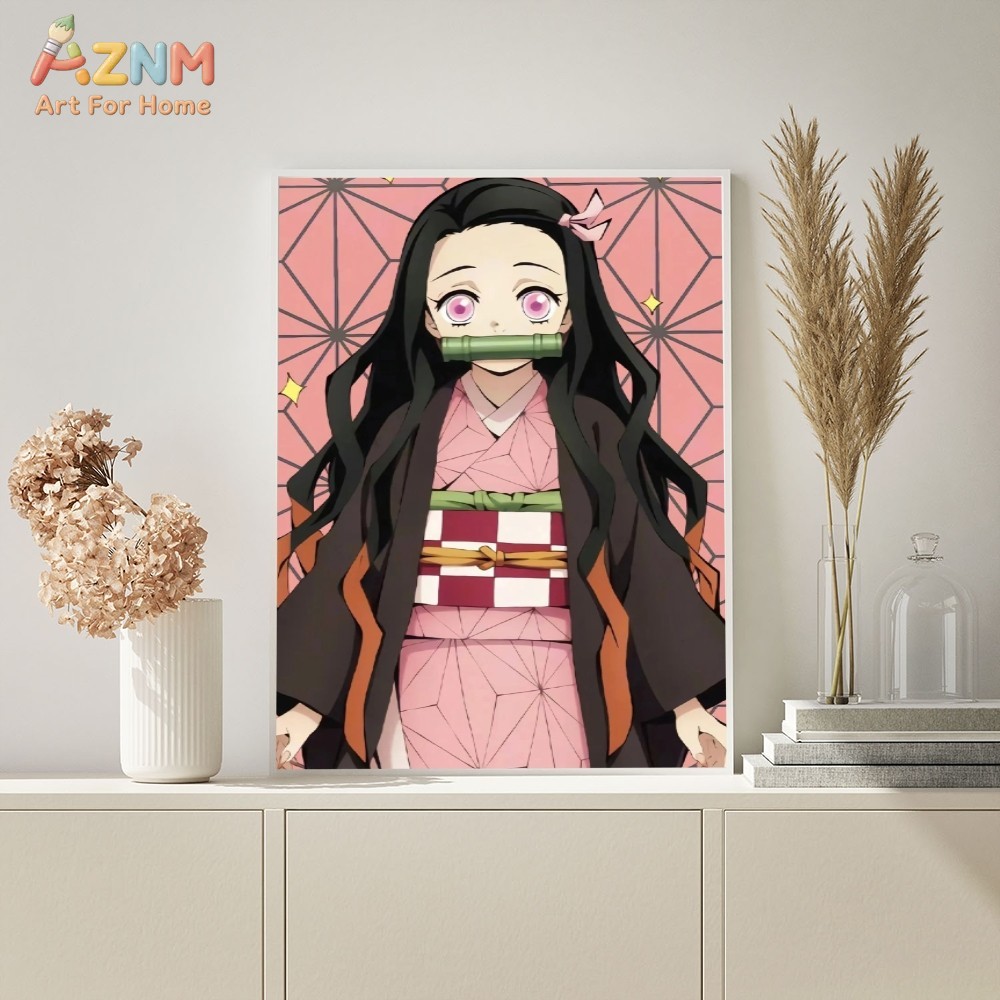 AZNM Demon Slayer Kamado Nezuk - Anime Merchandise Posters avis et prix