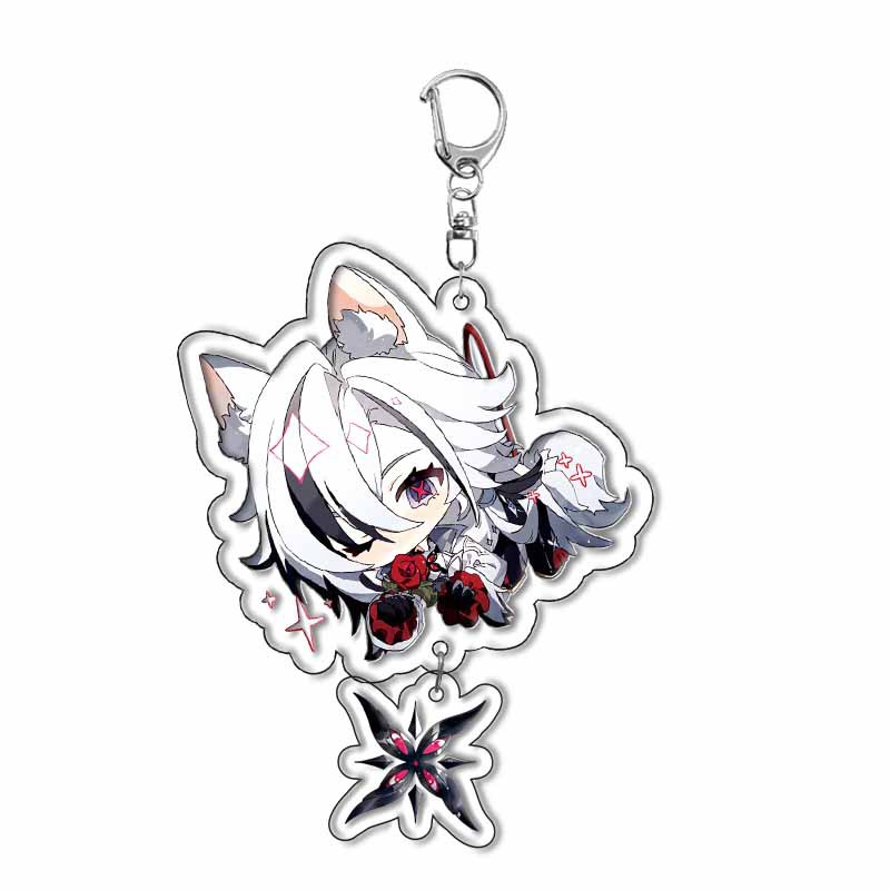 Porte-clés en acrylique Genshi - Anime Merchandise Keychains avis et prix