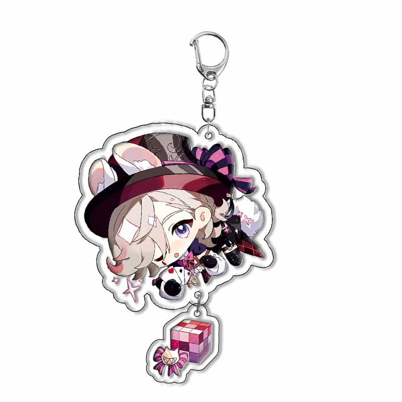 Porte-clés en acrylique Genshi - Anime Merchandise Keychains avis et prix