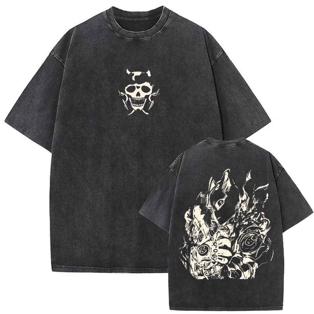 T-shirt Vintage Lavé Anime Joj - Jojo Anime Merchandise avis et prix
